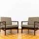 Mid Century Armchairs By Zenon Bączyk, 1960's, Set Of 2