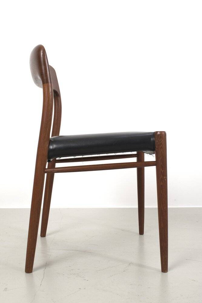Dining Chairs by Niels Møller, Set of 5