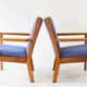Club armchairs Hans. J. Wegner, Denmark, 1960s
