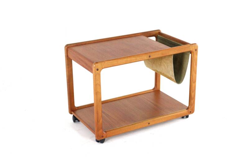 Vildbjerg Møbelfabrik trolley with magazine holder