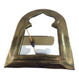 Brass mirror