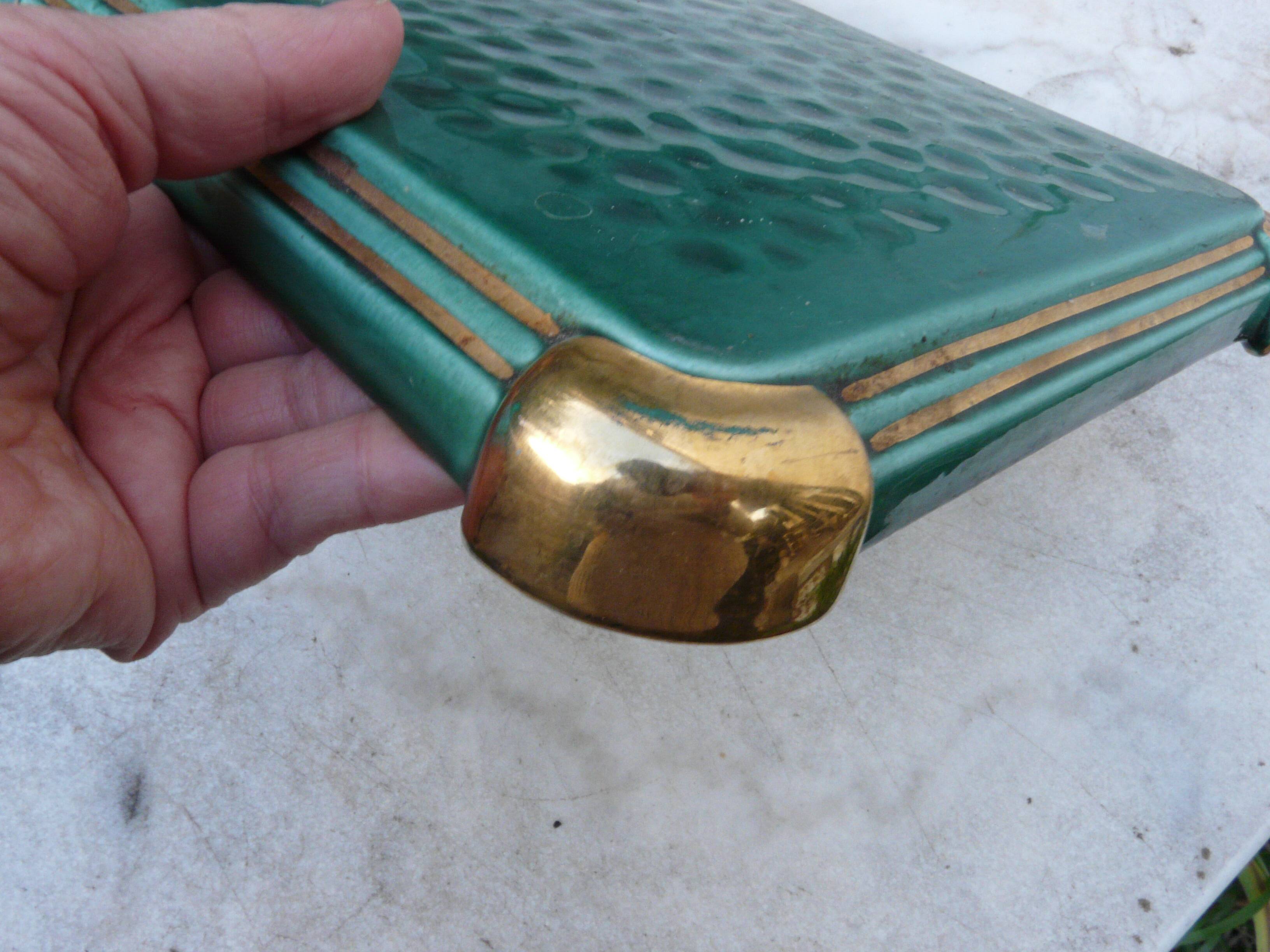 50s ceramic trivet by poet-laval