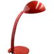 Elio Martinelli, Flex Calotta mod. 660 bright red table / desk lamp, Martinelli Luce Italy, 1972