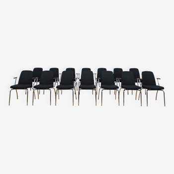 Danish Conference Armchairs, Cube Design, 2010s,  Set of 14