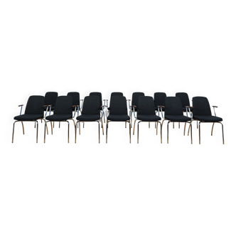 Danish Conference Armchairs, Cube Design, 2010s,  Set of 14