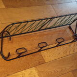Vintage scoubidou coat rack