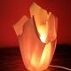 Vintage Exclarares draped lamp