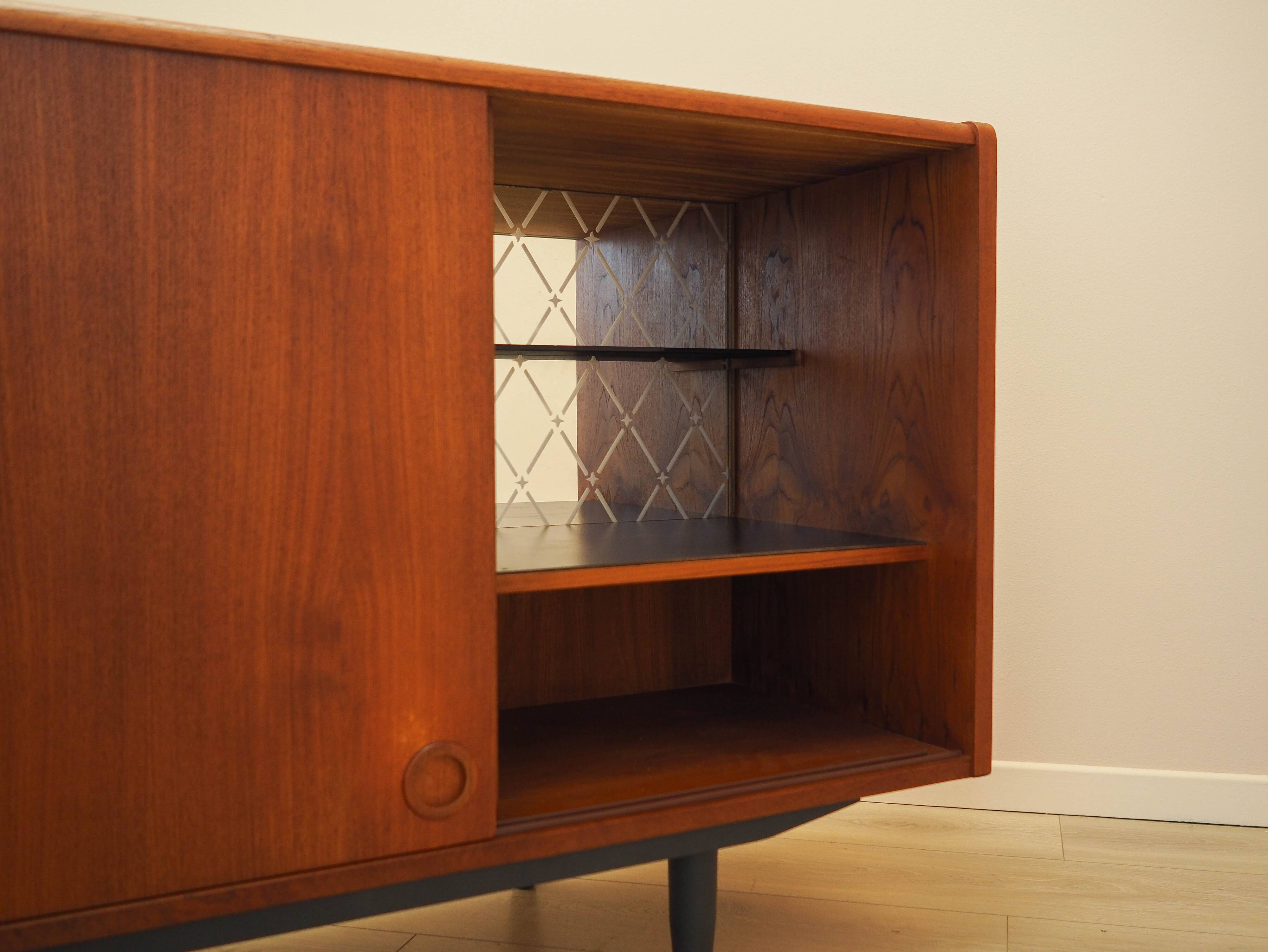 Teak sideboard, Danish design, 1970s, made in Denmark