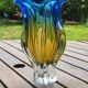 Crystal vase sommerso signed by Josef Hospodka, 1960-70.