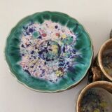 Gaston Gaubier ceramic cups and saucers