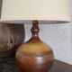 Lampe grès tourné vintage années 60
