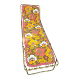 Deckchair, vintage Lafuma camp bed