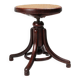 Austrian Piano Stool in Beech and Bentwood by Michael Thonet for Thonet, 18