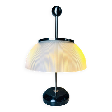 Model 'Alfa' Table Lamp With Marble Base By Sergio Mazza For Artemide, Italy 1950S Re-Issue