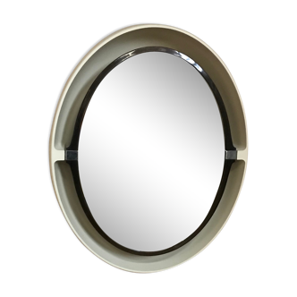 Oval mirror design allibert year 70