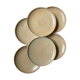 Set of 6 stoneware dessert plates