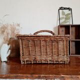 Old wicker basket