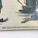 Cardboard poster "tea"