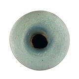 Vase vintage en céramique bleu clair, France 1960