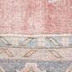 7x12 Vintage Dusty Rose Mid Century Moderin Turkish Vintage Rug,201x351 Cm