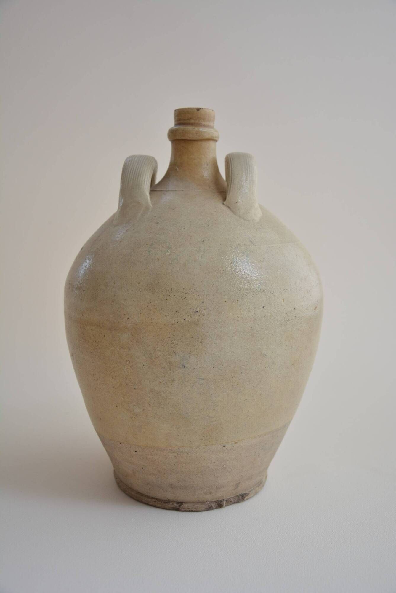 Ancient jar in glazed terracotta – Rustic and authentic style