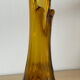 Vintage "Swung vase" in amber glass