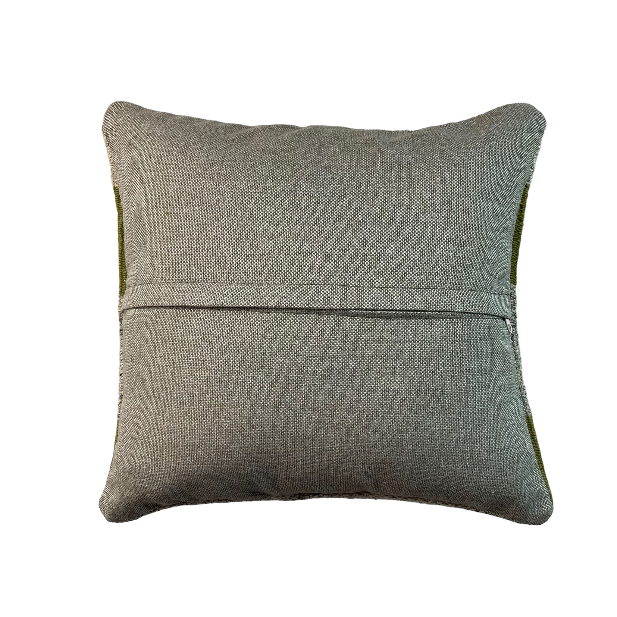 Housse de coussin kilim turc vintage 40 x 40 cm