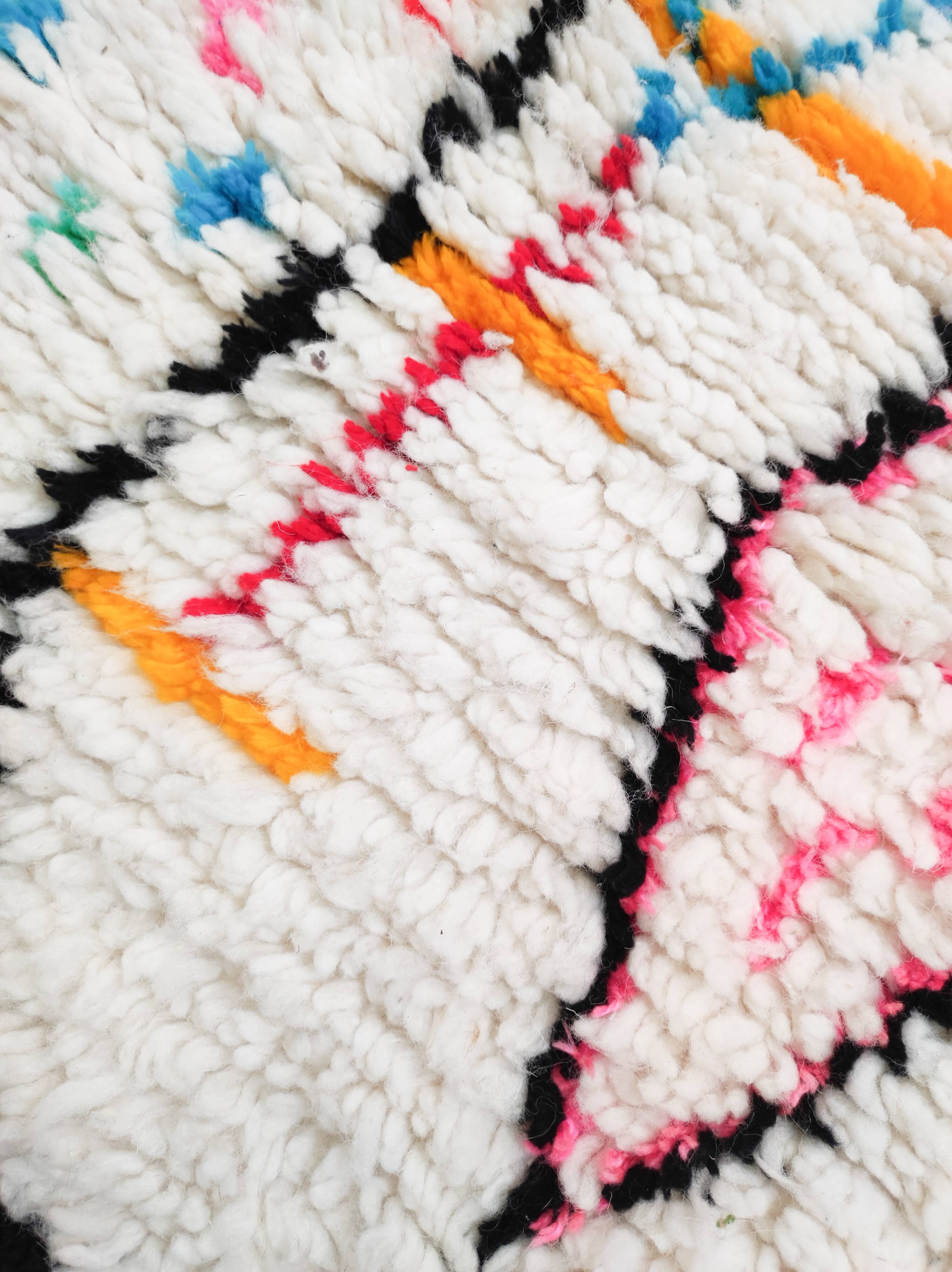 Moroccan Berber carpet Azilal new hallway 2.92x0.66m