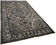 Hand-Knotted Carved Oriental 1970s 176 cm x 298 cm Grey Carpet