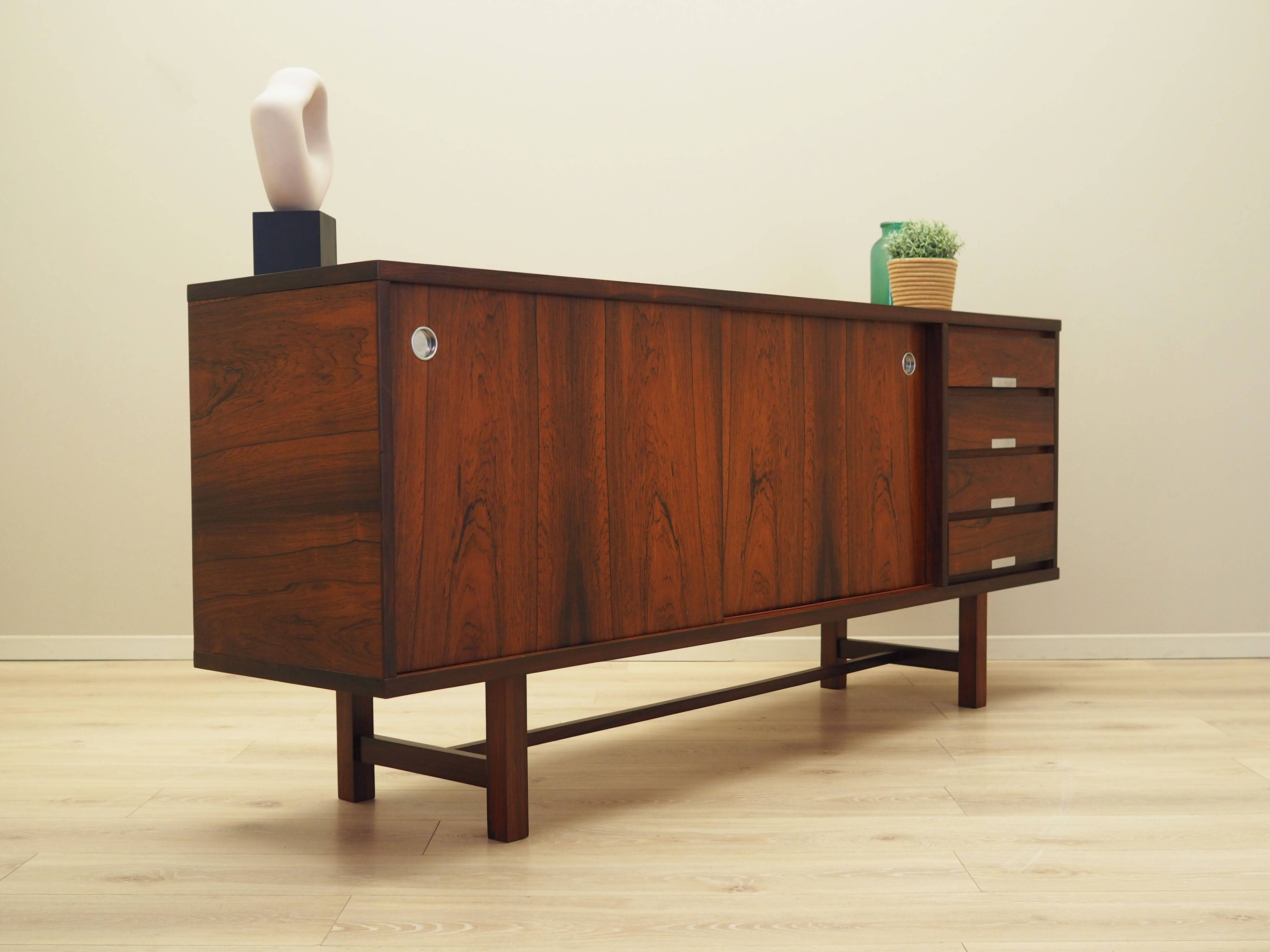 Rosewood sideboard, Danish design, 1970s, production: Denmark