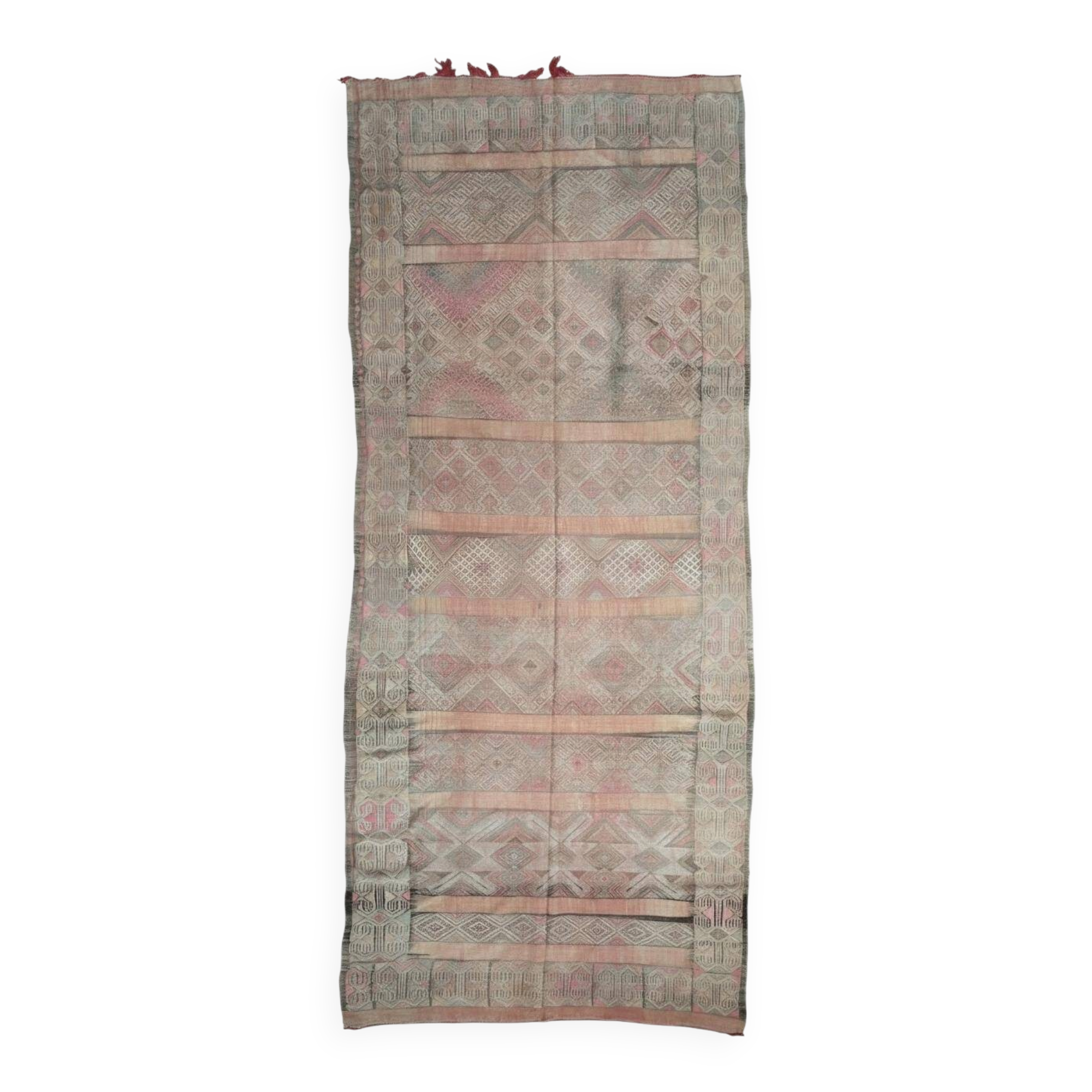 Vintage Kilim Rug - 434 x 177 cm