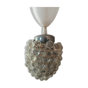 suspension verre cerise