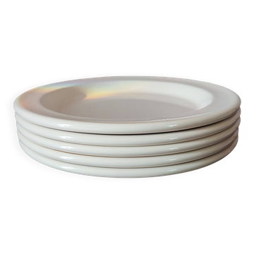 5 assiettes a dessert Emile Henry