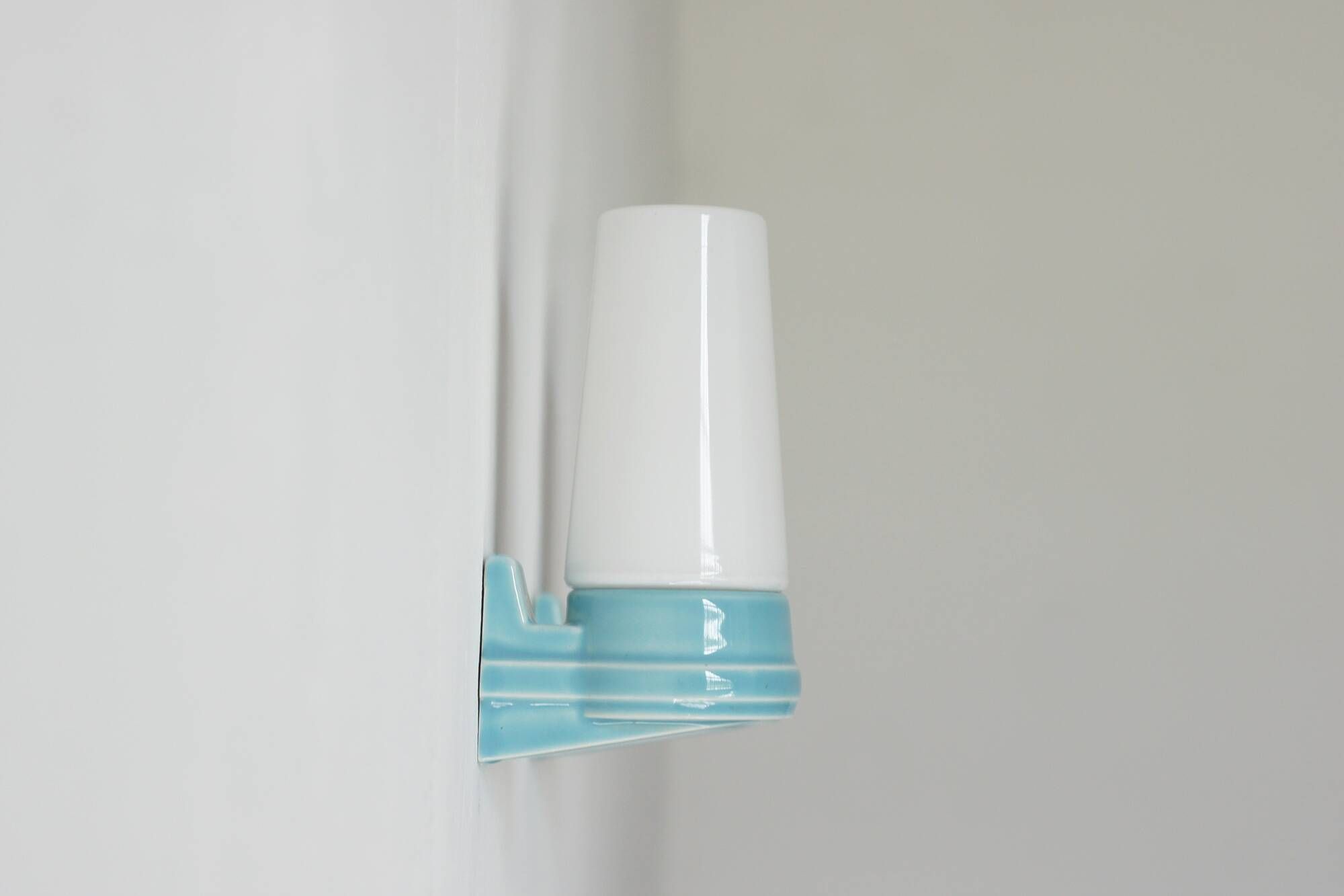 Ceramic Wall Sconces by Sigvard Bernadotte for Ifö, Sweden, 1960s
