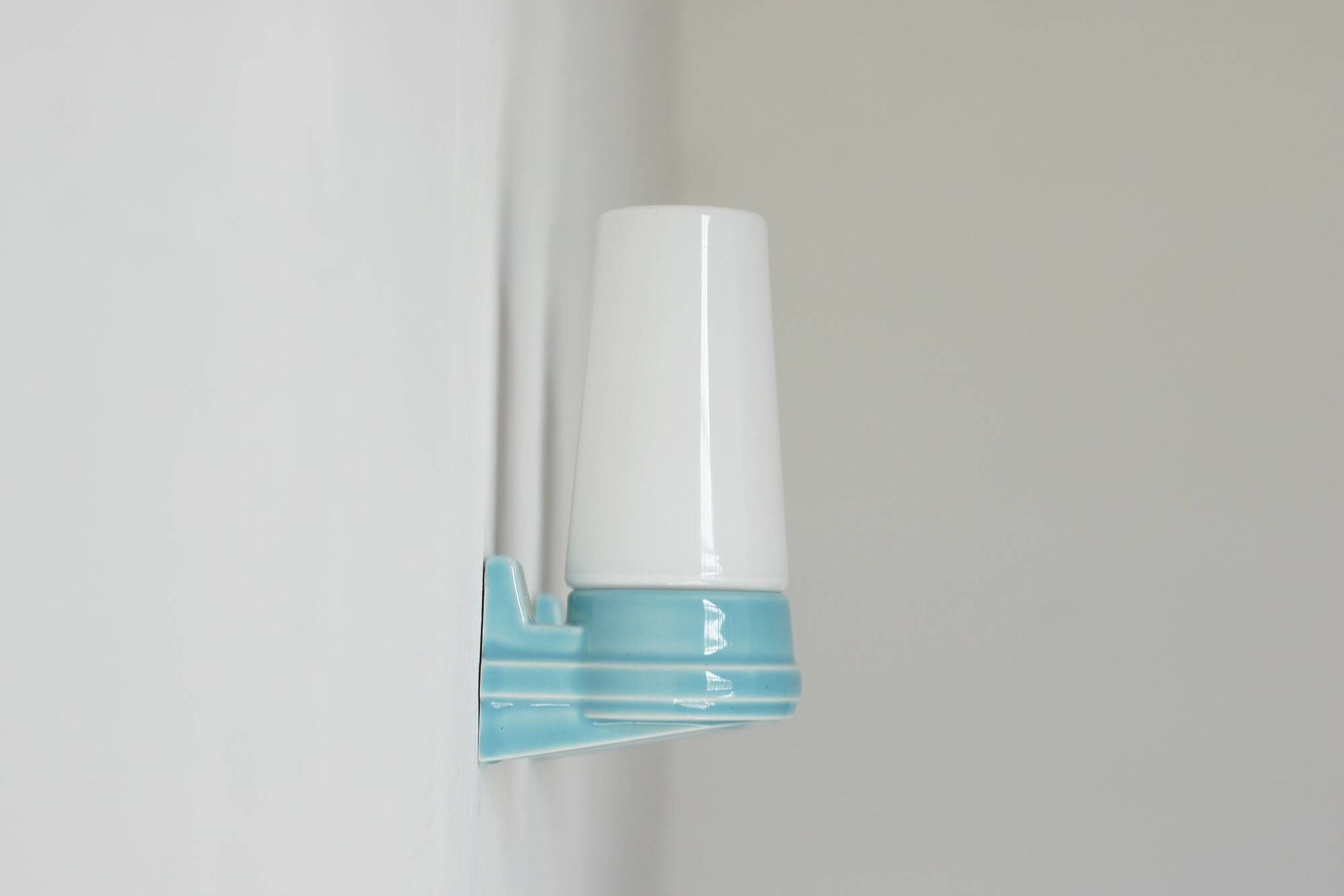 Ceramic Wall Sconces by Sigvard Bernadotte for Ifö, Sweden, 1960s