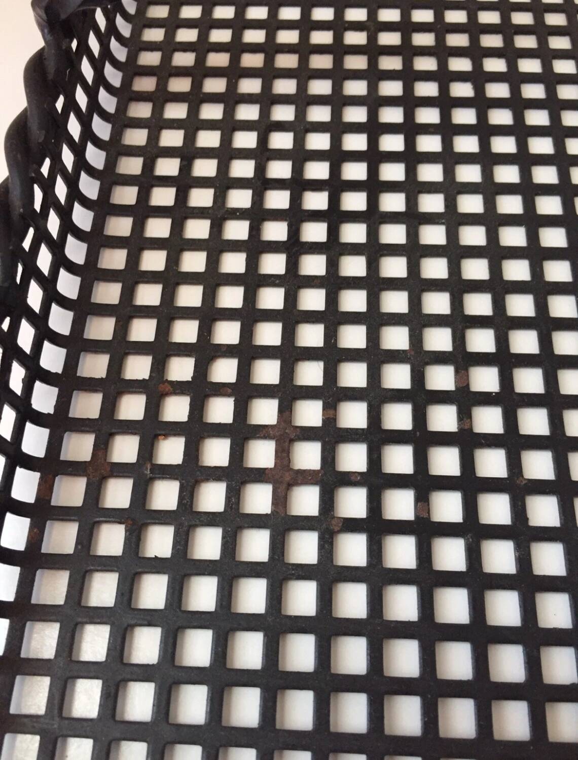 Perforated metal serving tray