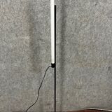 Vintage Italian neon lamp in black iron