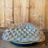 Vintage Chiseled Glass Ceiling Light