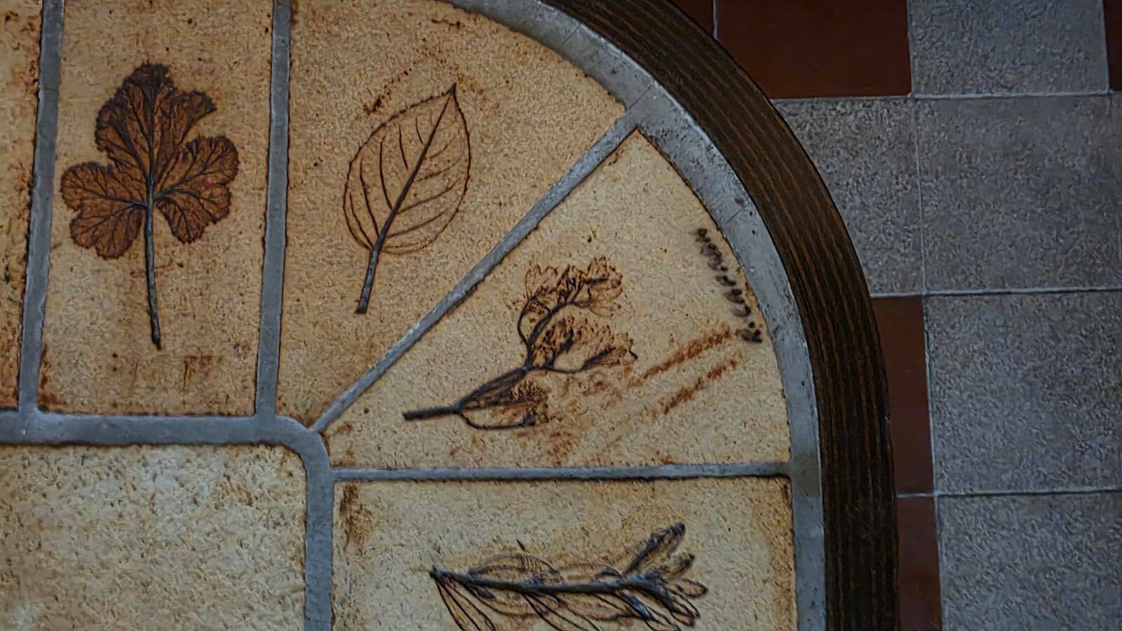 Table basse Roger Capron "Herbiers"