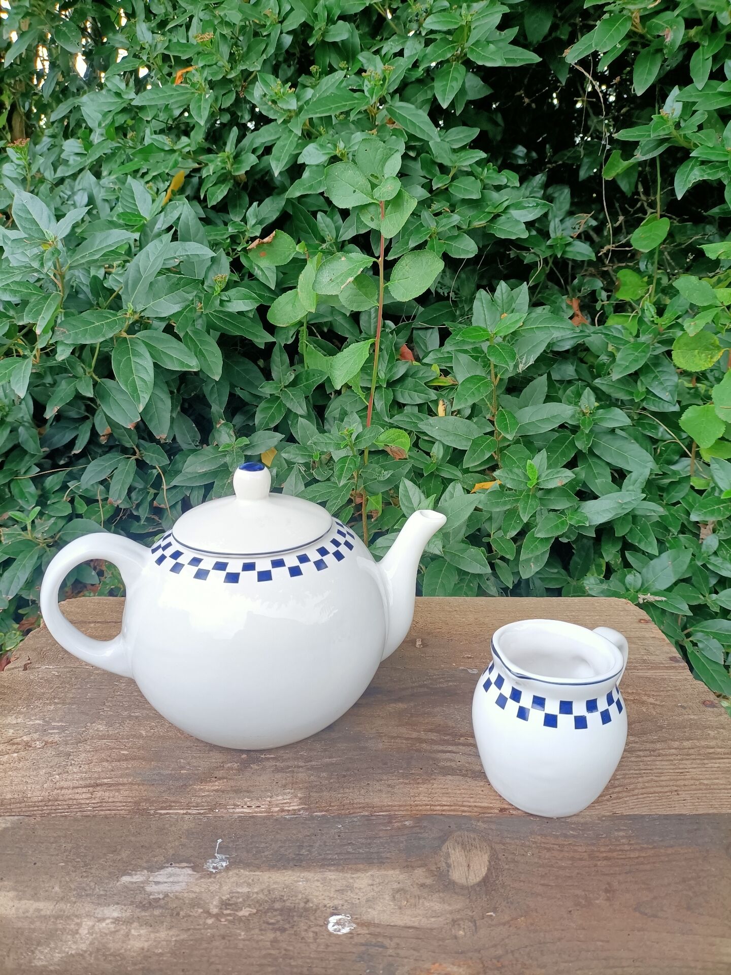 Retro Brass Teapot and Milk Jug Set, Country Style 💐