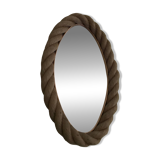 oval rope mirror