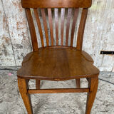 Vintage 1930s Solid Oak Office Chair