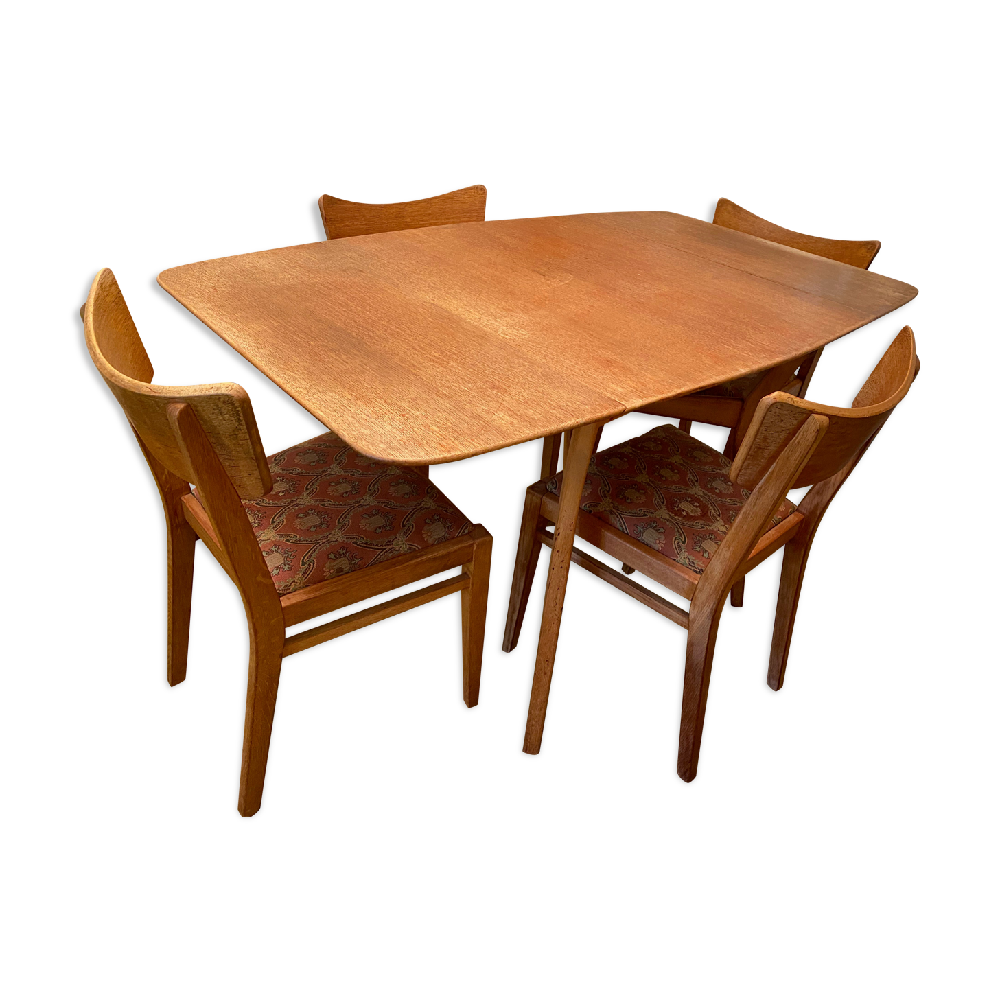 G-plan brandon dining set, 1950's e gomme drop leaf dining table & 4 chairs