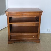 Meuble de rangement en bois de merisier
