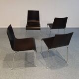 Set of 4 vintage Biliani kitchen chairs