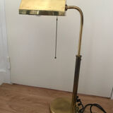 Lampe à poser en laiton 1970