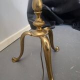 Brass floor lamp