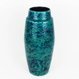 Large fat lava ceramic vase by the Scheurich factory