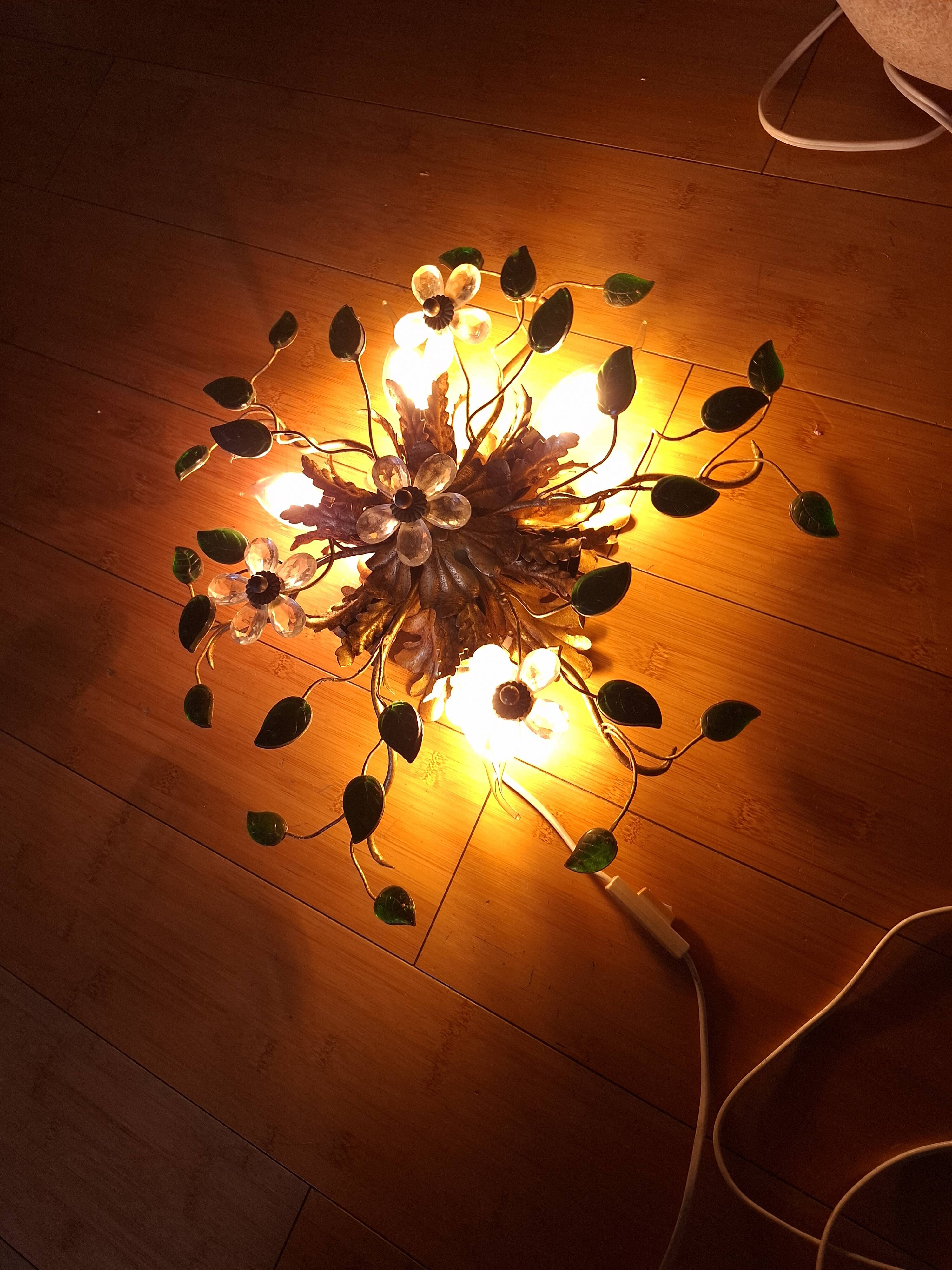 Murano ceiling light by Banci Firenze