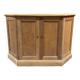 Small auxiliary buffet in sandblasted walnut - 1950s design